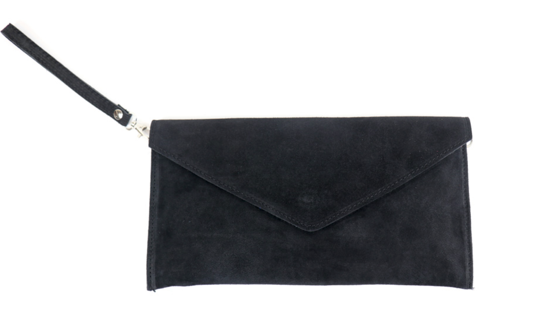 Suede Envelope Clutch - Main Image