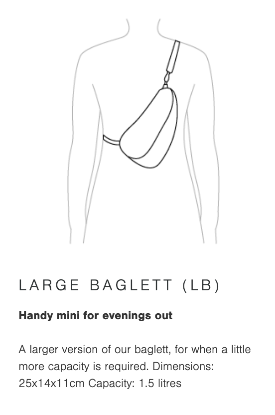 Large baglett sale